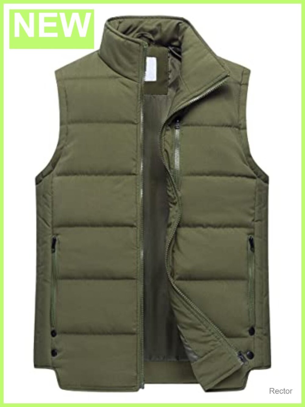 Womens Puffer Vest Quilted Stand Collar Sleeveless Outdoor Ski Vest